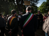 On the 30th anniversary of the Capaci massacre, a bench dedicated to the two magistrates killed by the Mafia was inaugurated in Rome's Falco...