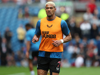  Joelinton of Newcastle United warms up during the Premier League match between Burnley and Newcastle United at Turf Moor, Burnley on Sunday...
