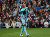  Wout Weghorst of Burnley during the Premier League match between Burnley and Newcastle United at Turf Moor, Burnley on Sunday 22nd May 2022...