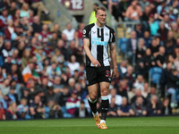 Dan Burn of Newcastle United   during the Premier League match between Burnley and Newcastle United at Turf Moor, Burnley on Sunday 22nd May...