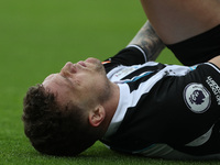Kieran Trippier of Newcastle United  during the Premier League match between Burnley and Newcastle United at Turf Moor, Burnley on Sunday 22...