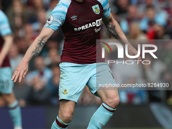 Ashley Barnes of Burnley   during the Premier League match between Burnley and Newcastle United at Turf Moor, Burnley on Sunday 22nd May 202...