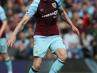 Ashley Barnes of Burnley   during the Premier League match between Burnley and Newcastle United at Turf Moor, Burnley on Sunday 22nd May 202...