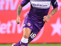 Krzysztof Piatek (Fiorentina) during the italian soccer Serie A match ACF Fiorentina vs Genoa CFC on January 17, 2022 at the Artemio Franchi...