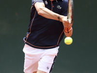 Ugo Humbert of France during day 3 of the French Open 2022, a tennis Grand Slam tournament on May 24, 2022 at Roland-Garros stadium in Paris...
