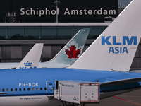 KLM and Air Canada aircraft at Amsterdam Airport Schiphol.
For another week in a row, passengers at Amsterdam Airport Schiphol are strugglin...