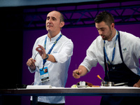 The chef Paco Perez, Restaurant La Royale,during the congress 'San Sebastian Gastronomika'  in San Sebastian on 6 October 2015. 
San Sebasti...