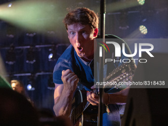 James Blunt during the Music Concert JAMES BLUNT on May 22, 2022 at the Kioene Arena in Padova, Italy (