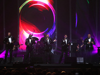 American vocal group The Temptations Revue Feat Glenn Leonard performs at the 17th Java Jazz Festival 2022 (
