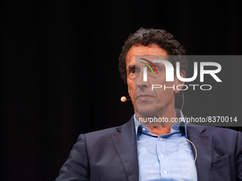 Julian Nida-Rümelin, a German philosopher, is seen at the phil.cologne International philosophy Festival in Cologne, Germany on June 8, 2022...