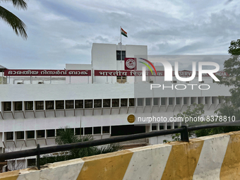 Reserve Bank of India building in Thiruvananthapuram (Trivandrum), Kerala, India, on May 24, 2022. (