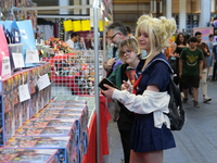 The public during Torino Comics 2022, in Torino-Lingotto, on June 10, 2022 (