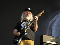 American band Dinosaur Jr sings on stage, on the last day of the Porto do Nos Spring Sound Festival, on June 11, 2022, Porto, Portugal.
The...