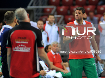 
 Second match of the Euro 2015 preliminary pool A 
between the teams of the Bulgaria and the Germany in 
Sofia, Bulgaria, 09 Oktober 201...