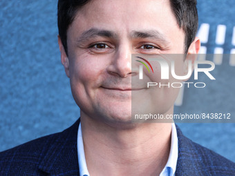 Guatemalan actor Arturo Castro arrives at the Los Angeles Premiere Of Amazon Prime Video's 'The Terminal List' Season 1 held at the Director...
