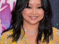 American actress Lana Condor arrives at the Los Angeles Special Screening Of Netflix's 'Boo, Bitch' held at the Bay Theatre on June 22, 2022...