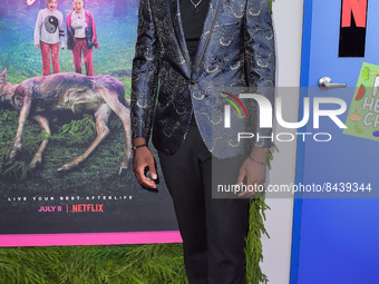 Michael Solomon arrives at the Los Angeles Special Screening Of Netflix's 'Boo, Bitch' held at the Bay Theatre on June 22, 2022 in Pacific P...