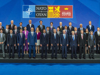 Heads of State in the photo family of the NATO Summit in Madrid, Spain. (
