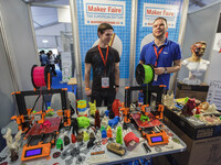 Maker Faire Rome 2015, the European edition of the Maker Faire, a three-day showcase of invention, creativity and resourcefulness in science...
