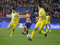 Yannick Carrasco of Atletico de Madrid during the UEFA Champions League Group C match between Club Atletico de Madrid and FC Astana (4-0) at...