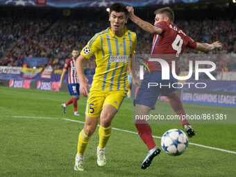 Guiilherme Siqueira of Atletico de Madrid during the UEFA Champions League Group C match between Club Atletico de Madrid and FC Astana (4-0)...