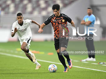 João Carlos Teixeira (10) of Umm Salal on the ball during the QNB Stars League match between Umm Salal and Al Sadd at Khalifa International...