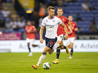  during the Carabao Cup match between Bolton Wanderers and Salford City at the University of Bolton Stadium, Bolton on Tuesday 9th August 20...
