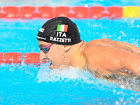 Alberto Razzetti (ITA) during European Aquatics Championships Rome 2022 at the Foro Italico on 11 August 2022. (