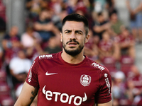 Portrait of Andrei Burca during UEFA Europa Conference League, 3rd preliminary round: CFR Cluj v. Şahtior Soligorsk, 11 August 2022,Dr Const...
