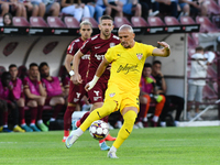Valon Ahmedi during UEFA Europa Conference League, 3rd preliminary round: CFR Cluj v. Şahtior Soligorsk, 11 August 2022,Dr Constantin Radule...