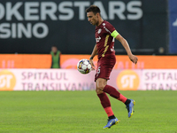 Mario Camora in action during UEFA Europa Conference League, 3rd preliminary round: CFR Cluj v. Şahtior Soligorsk, 11 August 2022,Dr Constan...
