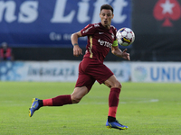 Mario Camora in action during UEFA Europa Conference League, 3rd preliminary round: CFR Cluj v. Şahtior Soligorsk, 11 August 2022,Dr Constan...