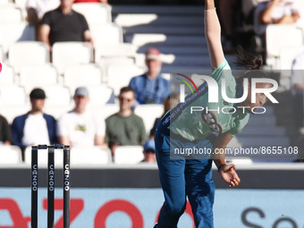 LONDON ENGLAND - AUGUST  11 :Shabnim Ismail  during The Hundred Women match between Oval Invincible's Women against Northern Supercharges Wo...