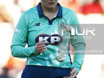 LONDON ENGLAND - AUGUST  11 :Ryana MacDonald-Gay  during The Hundred Women match between Oval Invincible's Women against Northern Supercharg...