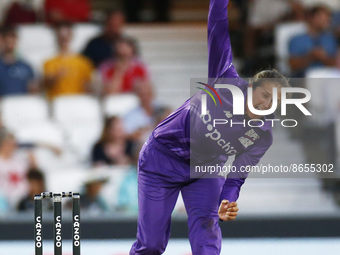 LONDON ENGLAND - AUGUST  11 : Jenny Gunn of Northern Supercharges Women
 during The Hundred Women match between Oval Invincible's Women agai...