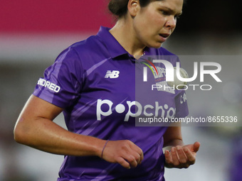 LONDON ENGLAND - AUGUST  11 :Alice Davidson-Richards of Northern Supercharges Women  during The Hundred Women match between Oval Invincible'...