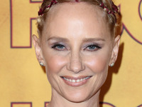 (FILE) Anne Heche Dead At 53. WEST HOLLYWOOD, LOS ANGELES, CALIFORNIA, USA - SEPTEMBER 17: American actress Anne Heche arrives at the HBO Em...