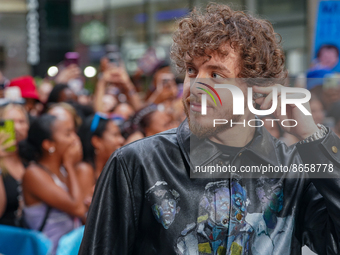 NEW YORK, NEW YORK - AUGUST 12: Jack Harlow performs on NBC's 