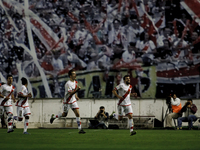 Several player of Rayo Vallecano celebrates a goal during the Spanish League 2015/16 match between Rayo Vallecano and Espanyol, at Vallecas...