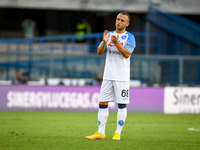 Napoli's Stanislav Lobotka portrait during the italian soccer Serie A match Hellas Verona FC vs SSC Napoli on August 15, 2022 at the Marcant...