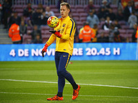 BARCELONA -october 25- SPAIN: Andre Ter Stegen during the match between FC Barcelona and SD Eibar, correnponding to the week 9 of the spanis...
