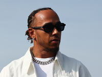 Lewis Hamilton of Mercedes before the Formula 1 Grand Prix of The Netherlands at Zandvoort circuit in Zandvoort, Netherlands on September 4,...
