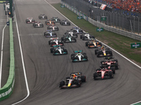 Start of the Formula 1 Grand Prix of The Netherlands at Zandvoort circuit in Zandvoort, Netherlands on September 4, 2022. (