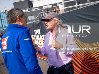 Eddie Irvine, former F1 Driver and STEINER Guenther (ita), Team Principal of Haas F1 team, portrait during the Formula 1 Heineken Dutch Gran...