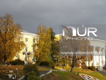 Autumn in Kiev, Ukraine on October 29, 0215
(