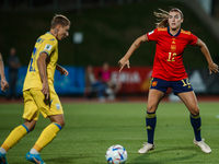 Patri Guijarro of Spain during the FIFA Women's World Cup 2023 Qualifier group B match between Spain and Ukranie at Ciudad del Futbol de Las...