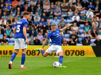 Charlie Cooper of Oldham Athletic during the Vanarama National League match between Oldham Athletic and Chesterfield at Boundary Park, Oldha...