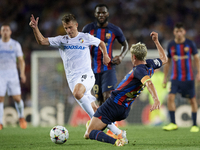 Adam Vlkanova Attacking Midfield Czech Republic in action during the UEFA Champions League group C match between FC Barcelona and Viktoria P...