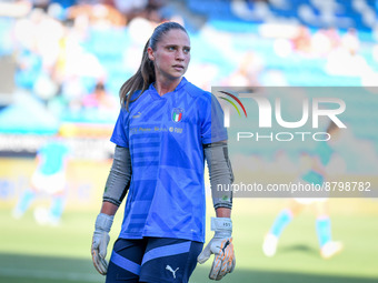Italy's Laura Giuliani portrait during the FIFA World Cup World Cup 2023 Qualifiers - Italy Women vs Romania on September 06, 2022 at the Pa...