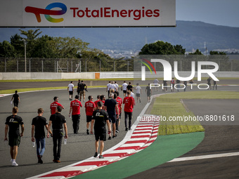 Track Walk, during the 6 Hours of Fuji 2022, 5th round of the 2022 FIA World Endurance Championship on the Fuji Speedway from September 8 to...